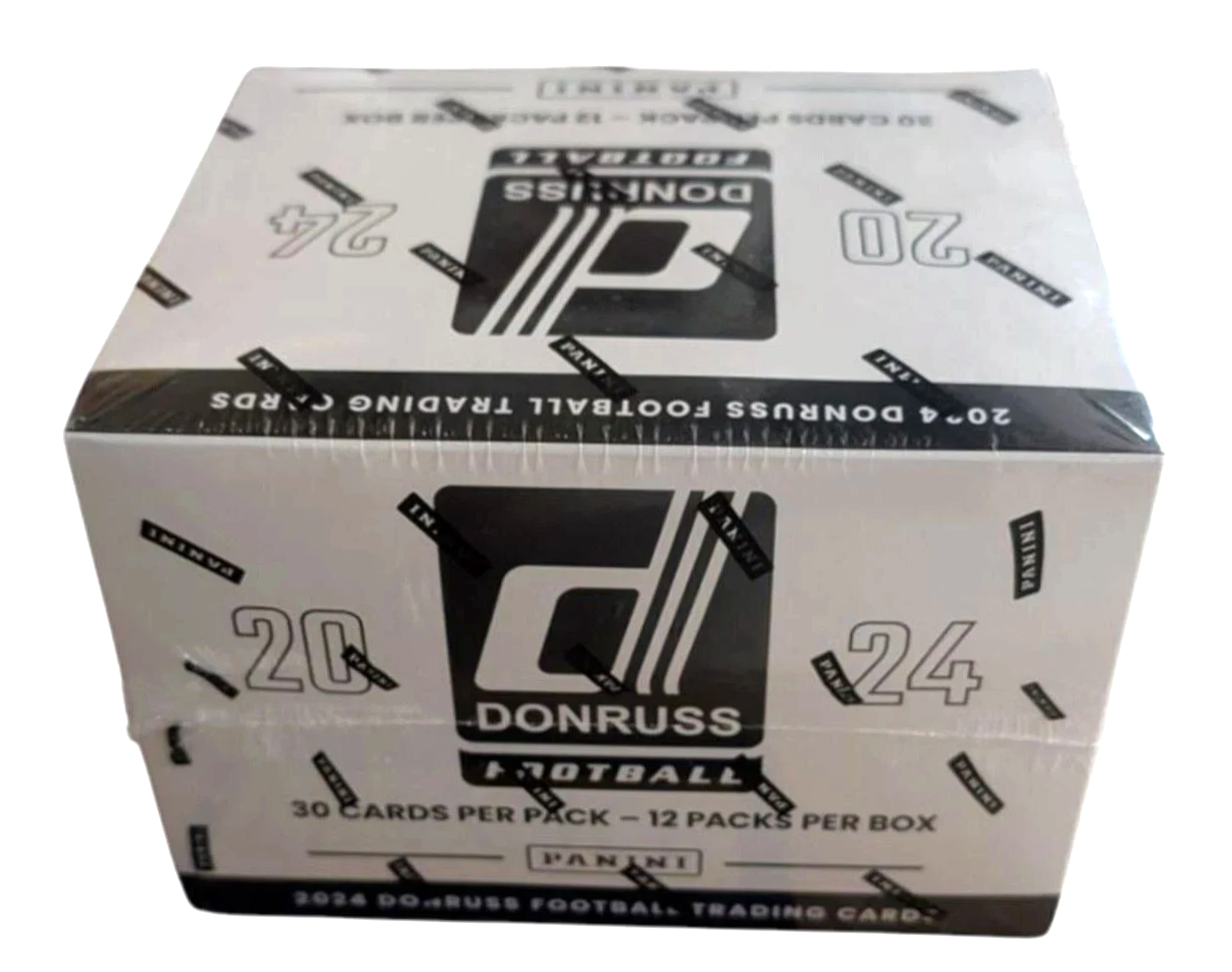 2024 Panini Donruss NFL Football Jumbo Cello Box (12 Packs) Sealed Possible Jayden Daniels