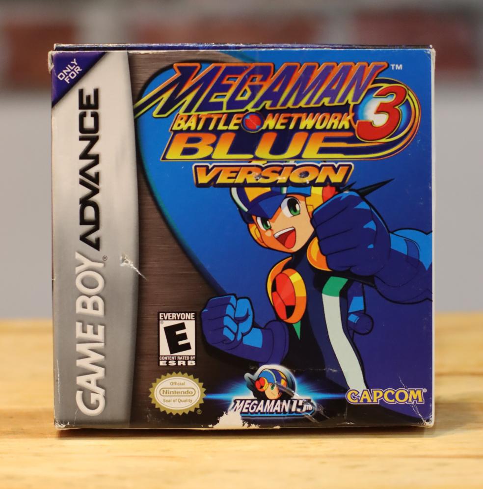 Megaman Battle Network 3 Blue Version GBA Nintendo Game Boy Advance Co –  FLIP Collectibles Shop