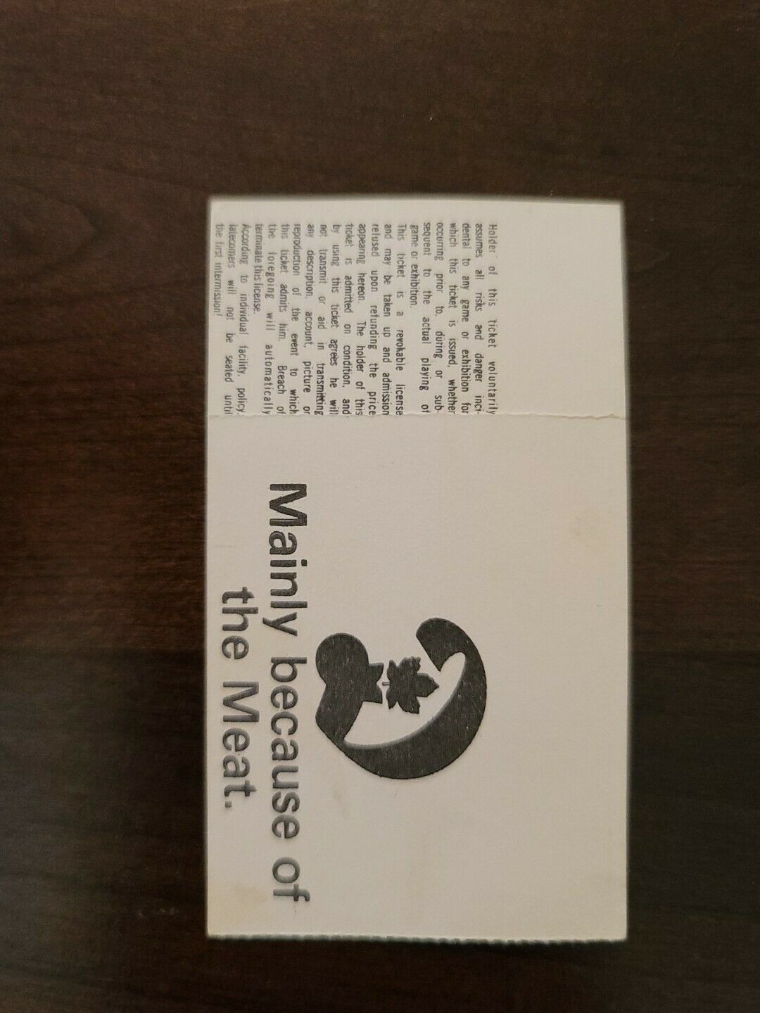 The Beach Boys 1980, Toronto Maple Leaf Gardens Original Concert Ticket Stub