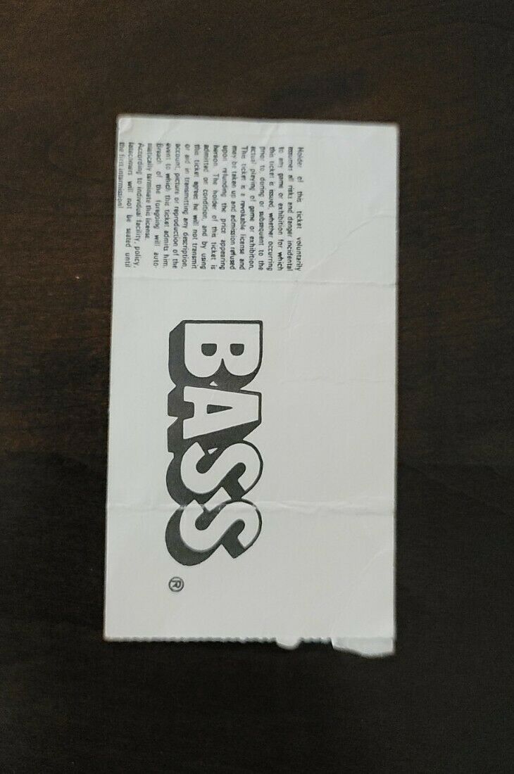 Bryan Adams 1985 CNE Stadium Toronto Original Vintage Concert Ticket Stub