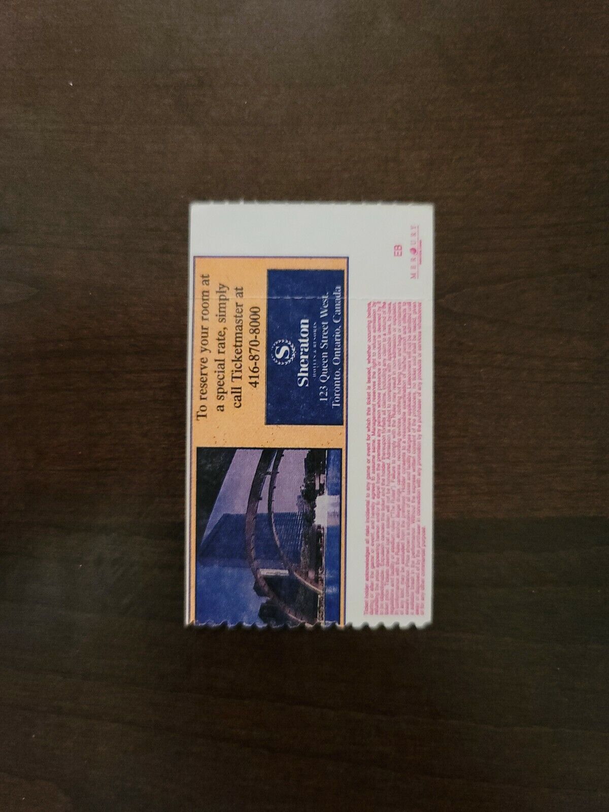 Edgefest 2000, Barrie Molson Park Original Concert Ticket Stub