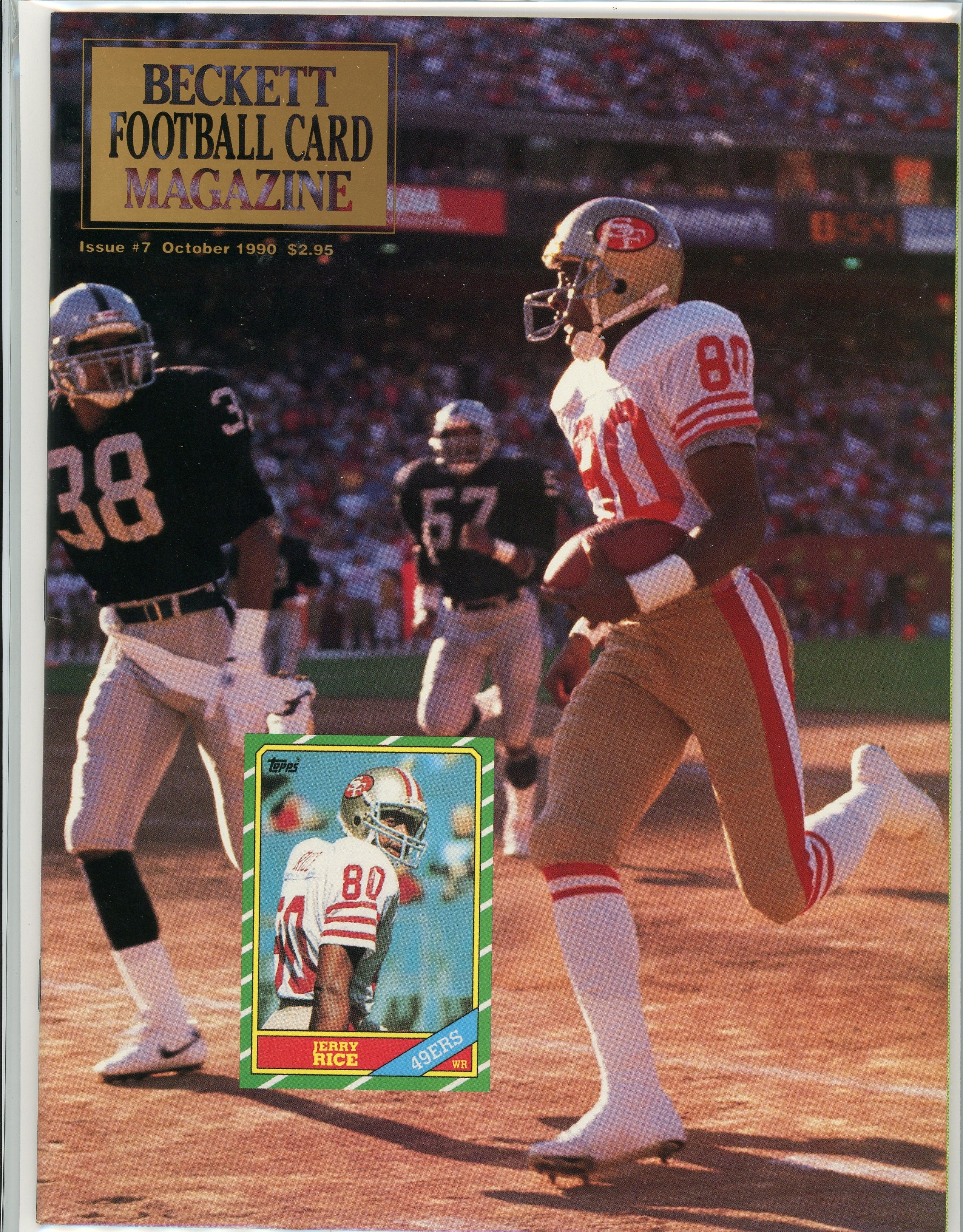 Beckett Football Card Magazine November 1990: Bo Jackson and