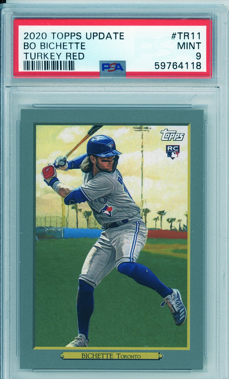  2020 Topps Baseball #78 Bo Bichette Rookie Card - 1st