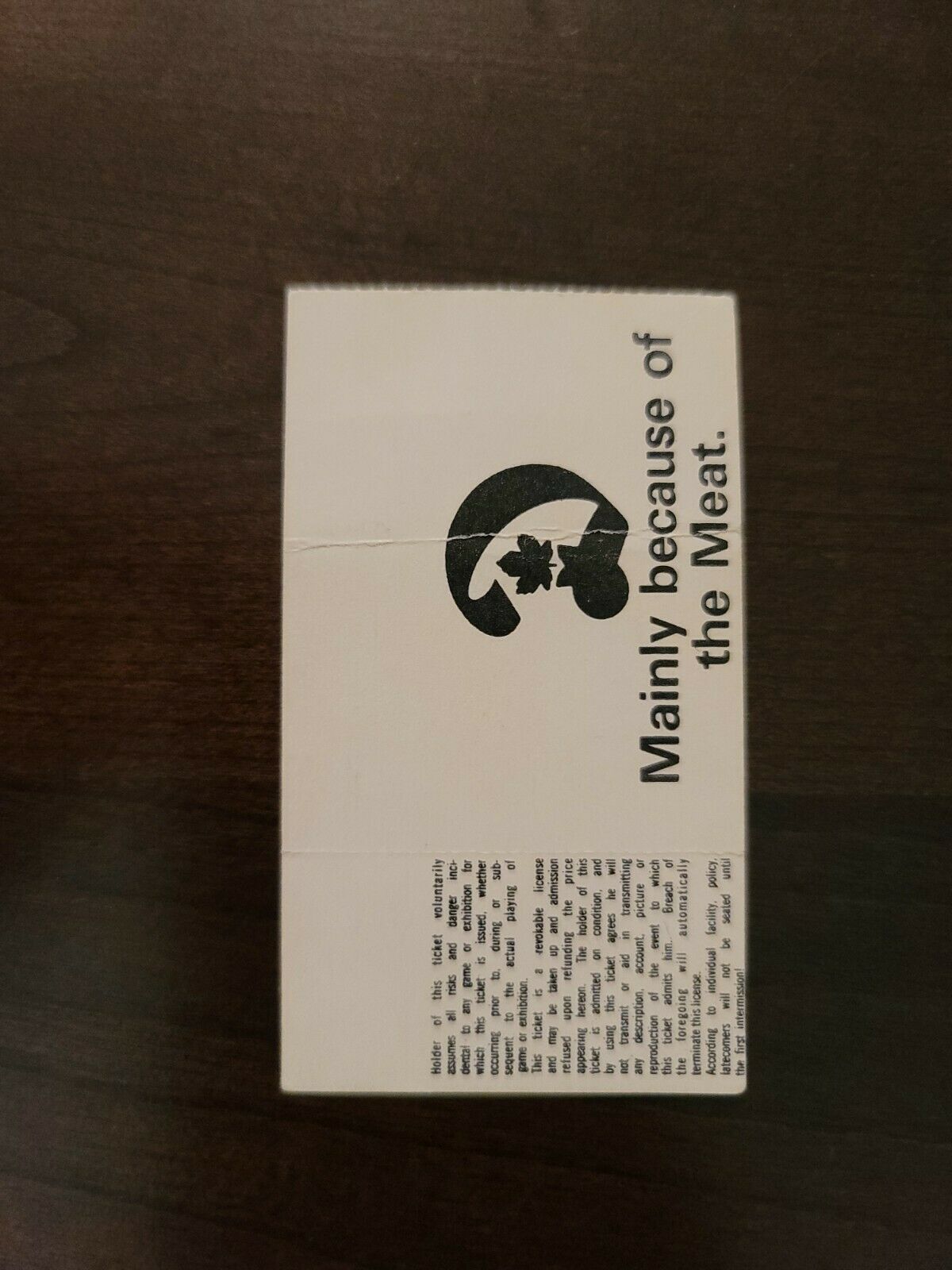 Rod Stewart 1979, Toronto Maple Leaf Gardens Original Concert Ticket