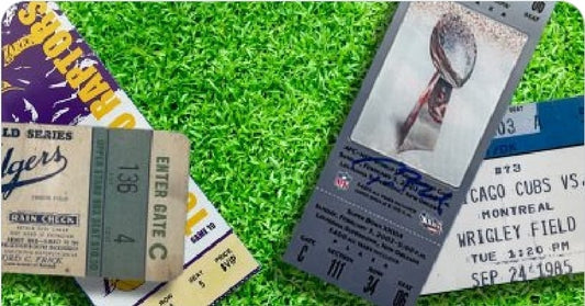 Experts call ticket stubs "the epitome of sports memorabilia"