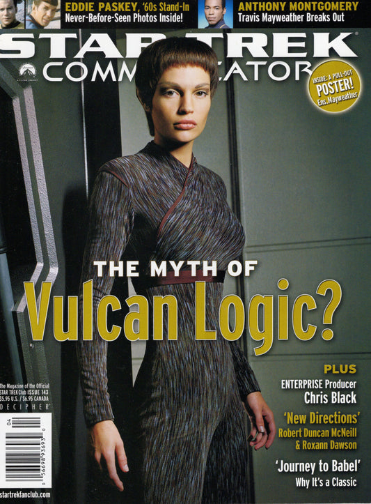 Star Trek Communicator Issue 143 (Apr/May 2003) Vintage Magazine