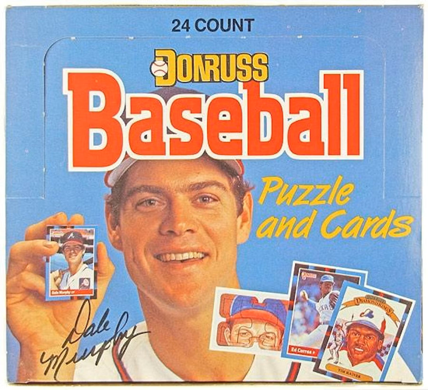 1988 Donruss MLB Baseball Cello Box (24 Packs)