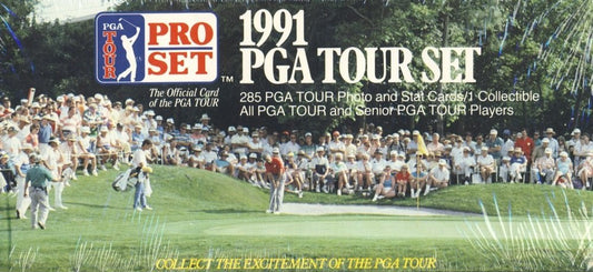1991 Pro Set PGA Tour Golf Card Factory Complete Set (285 Cards) Sealed