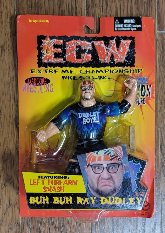 1999 Toy Makers ECW Buh Buh Ray Dudley Wrestling Action Figure