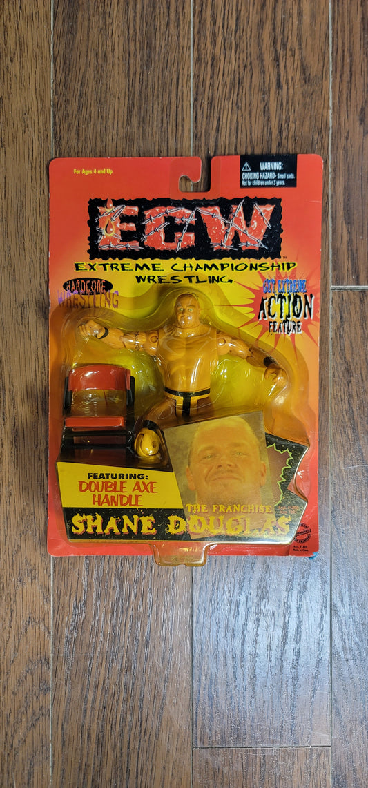 1999 Toy Makers ECW Shane Douglas Hardcore Wrestling Action Figure