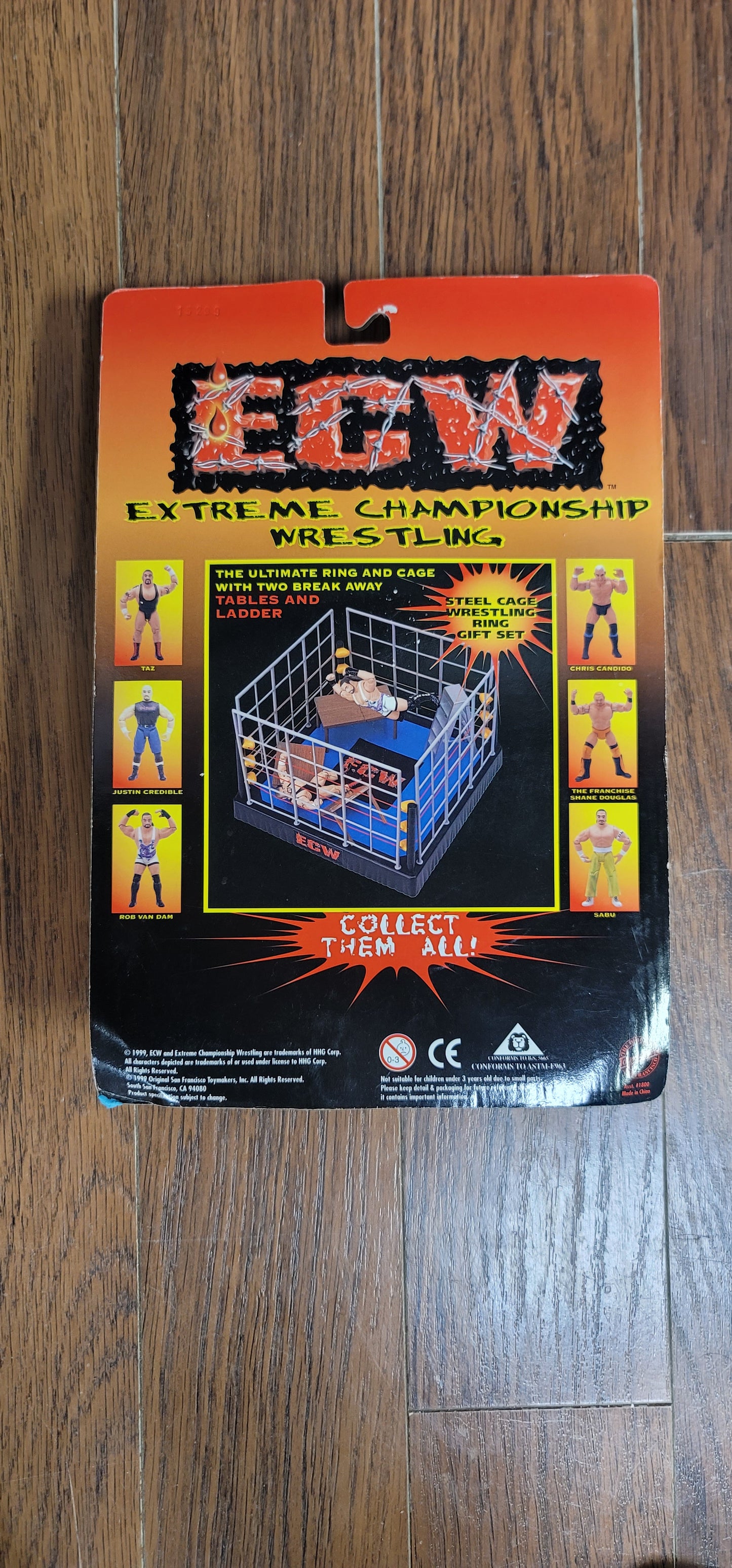 1999 Toy Makers ECW Shane Douglas Hardcore Wrestling Action Figure