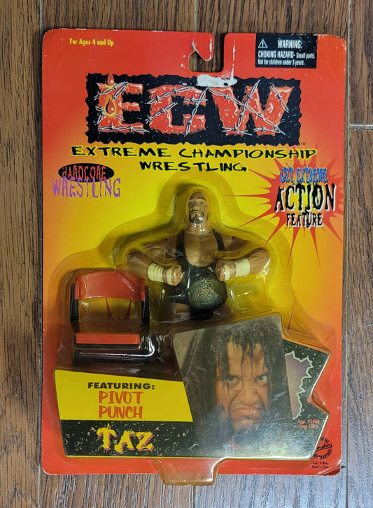1999 Toy Makers ECW Taz Hardcore Wrestling Action Figure