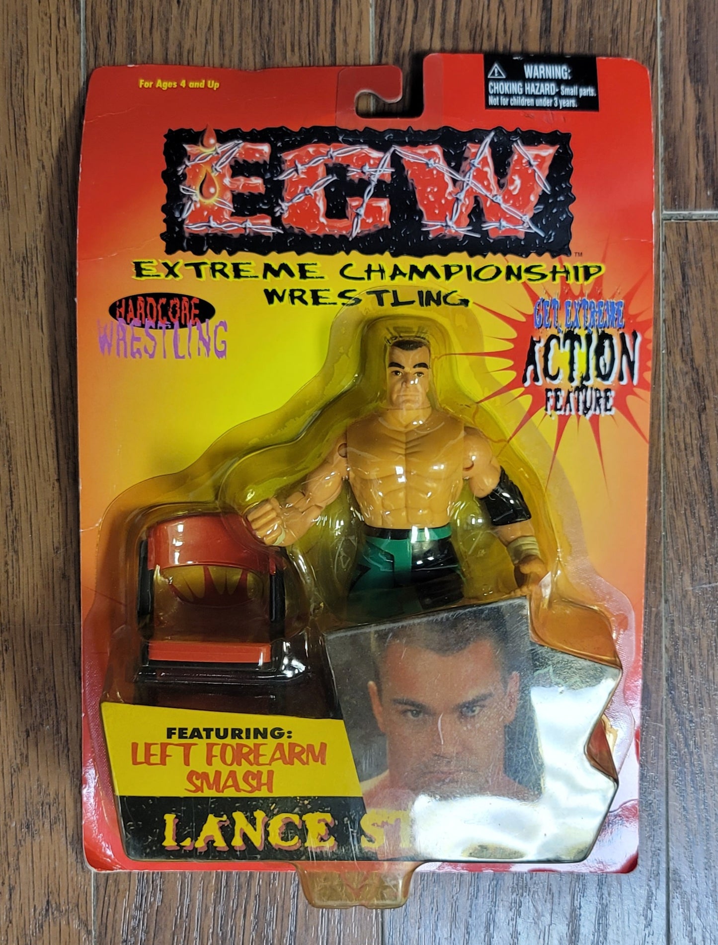 1999 Toy Makers ECW Lance Storm Hardcore Wrestling Action Figure