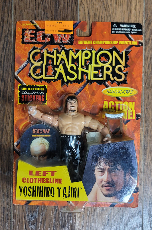 2000 Toy Makers ECW Yoshihiro Tajiri Champion Clashers Hardcore Wrestling Action Figure