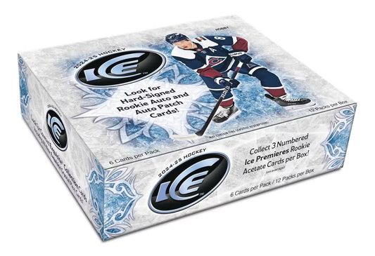 2024/25 Upper Deck Ice NHL Hockey Card Hobby Box (12 Packs) Sealed