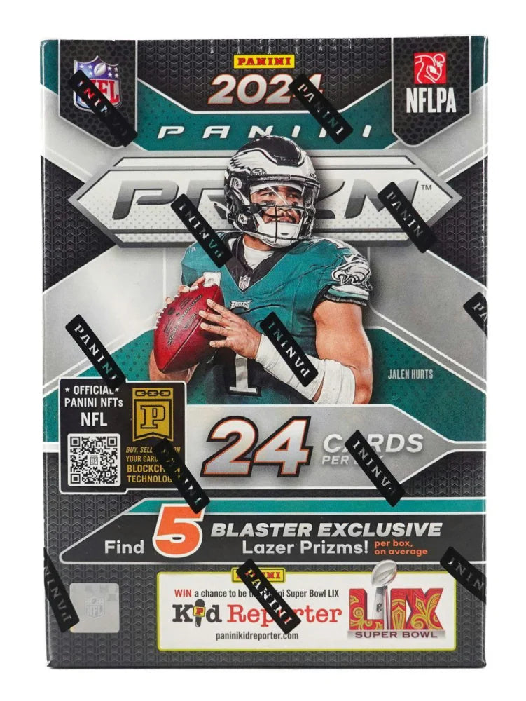 2024 Panini Prizm NFL Football Blaster Box (24 Cards) Look For Lazer Prizms