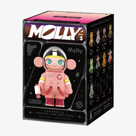 Tetris Pop Mart KennysWork Mega Space Molly Series 3 Blind Box (Sealed)
