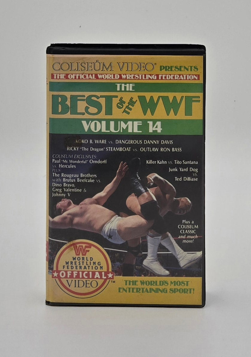 1987 The Best of the WWF Vol. 14 Clamshell VHS Tape