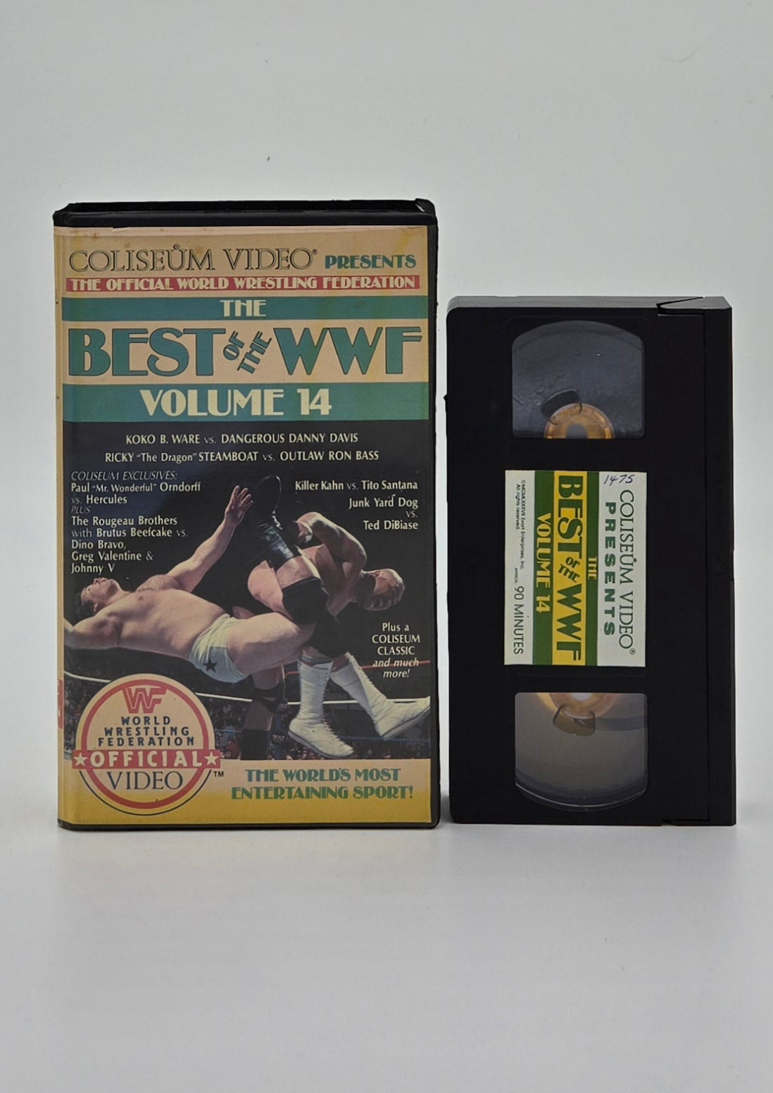 1987 Best of the WWF Vol. 14 Clamshell VHS Tape