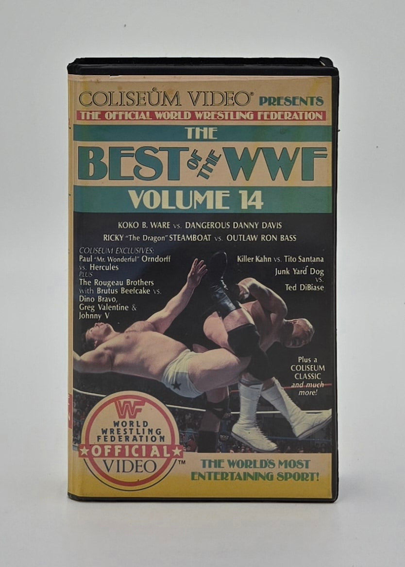 1987 Best of the WWF Vol. 14 Clamshell VHS Tape