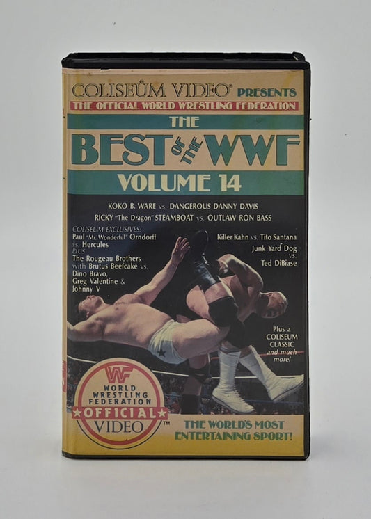 1987 Best of the WWF Vol. 14 Clamshell VHS Tape