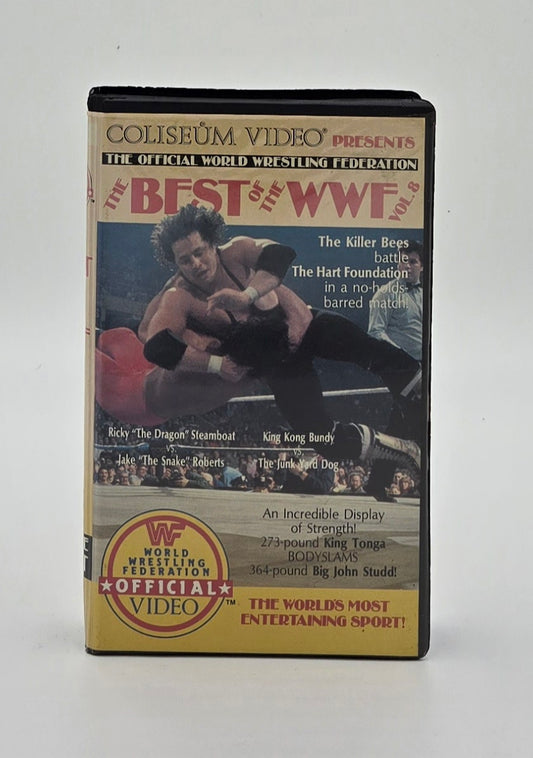 1986 Best of the WWF Vol. 8 Clamshell VHS Tape