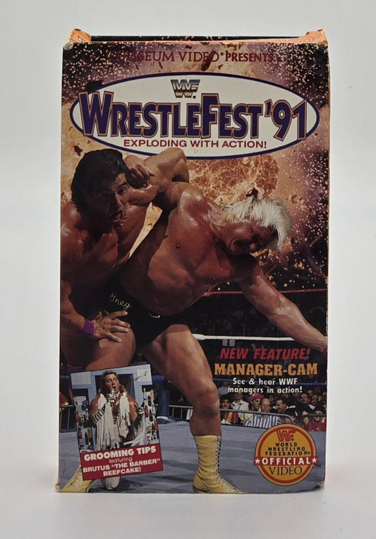 1991 WWF WrestleFest ‘91 VHS Tape