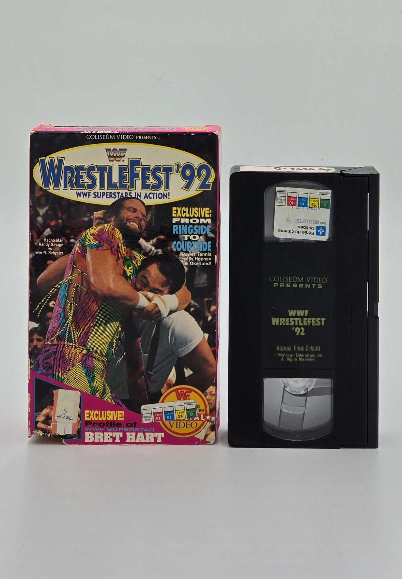 1992 WWF WrestleFest ‘92 Vintage VHS Tape