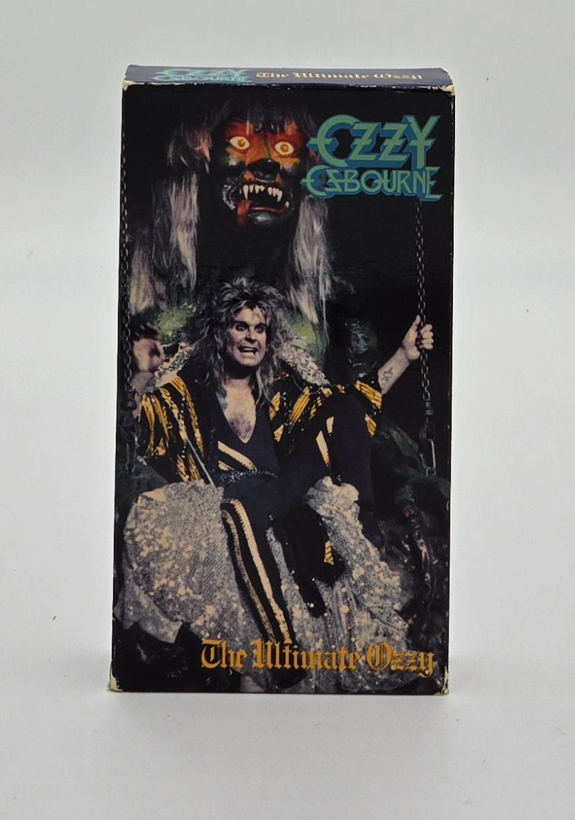 1986 Ozzy Osbourne The Ultimate Ozzy VHS Tape