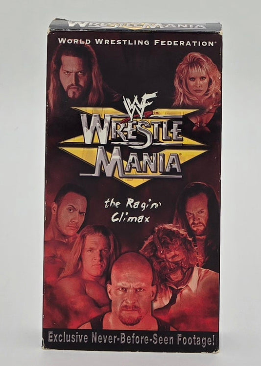 1999 WWF Wrestlemania XV VHS Tape