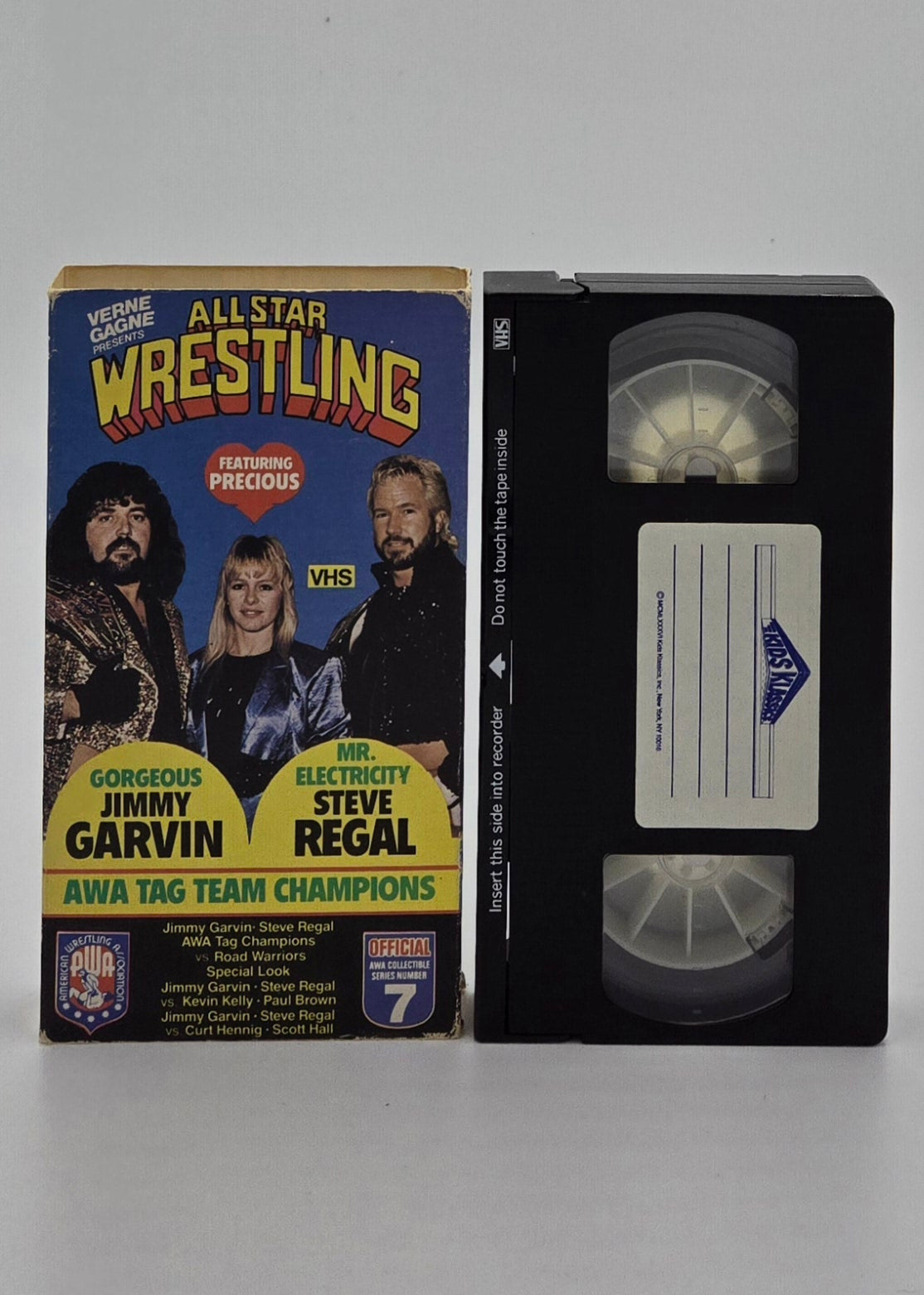 1986 American Wrestling Association All-Star Wrestling Home Videos VHS Tape