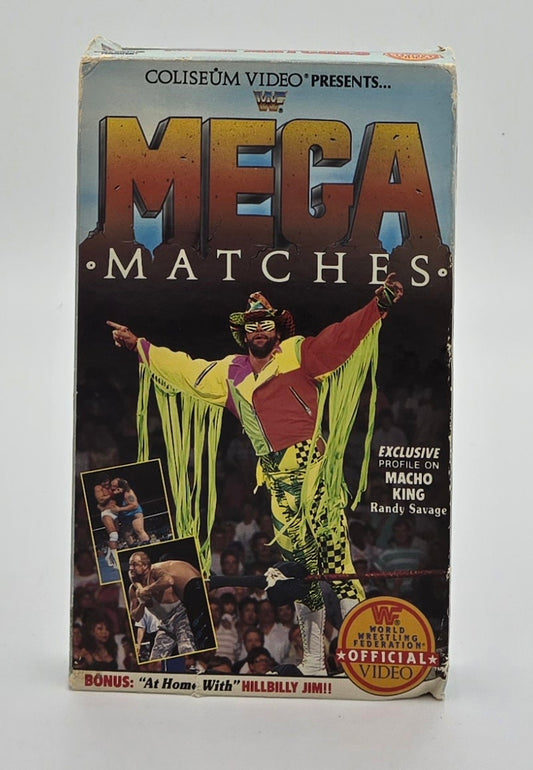 1991 WWF Mega Matches VHS Tape