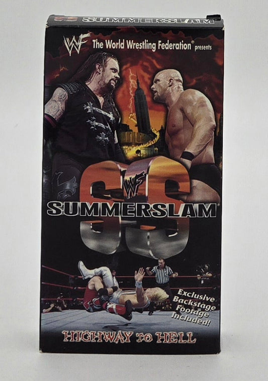 1998 WWF SummerSlam Vintage VHS Tape