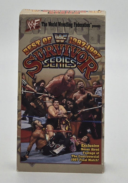 1998 WWF Best of Survivor Series 1987-1997 VHS Tape