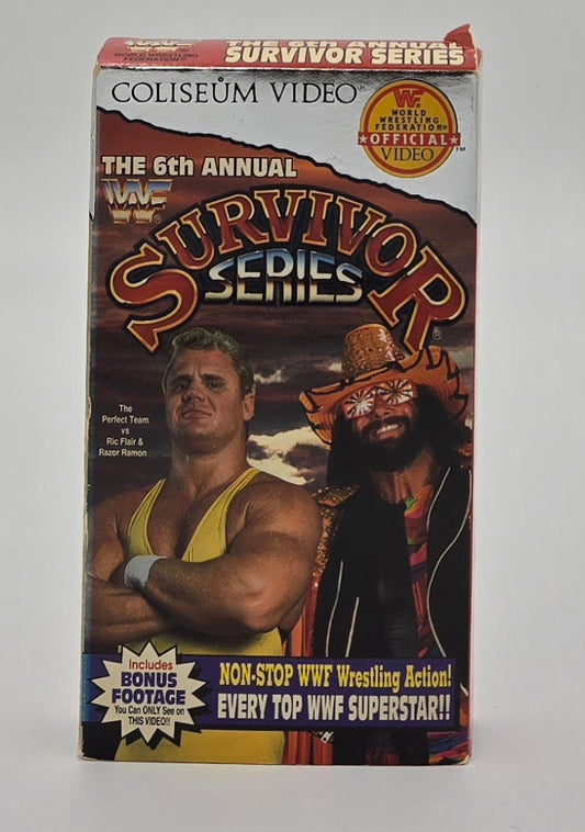 1993 WWF 6th Annual Survivor Series VHS Tape