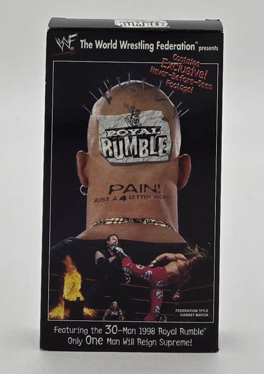 1998 WWF Royal Rumble VHS Tape