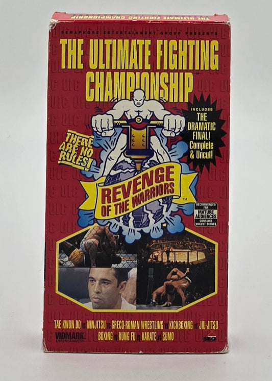 1994 The Ultimate Fighting Championship (UFC) Revenge of the Warriors  VHS Tape