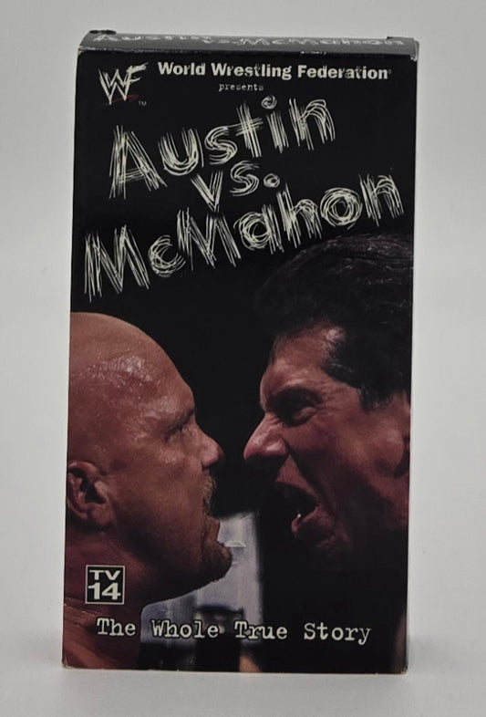 1999 WWF Austin vs. McMahon: The Whole True Story VHS Tape