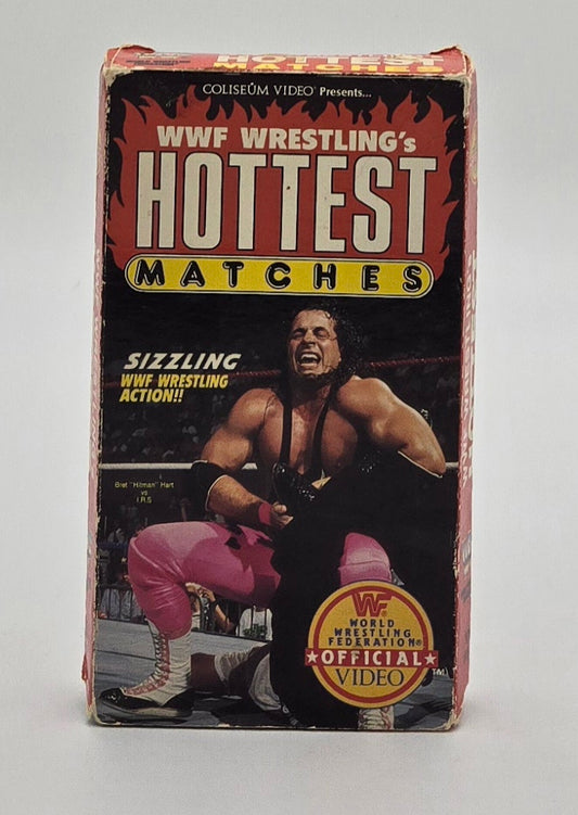 1992 WWF Wrestling’s Hottest Matches VHS Tape