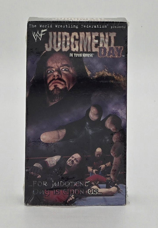 1998 WWF Judgement Day In Your House VHS Tape