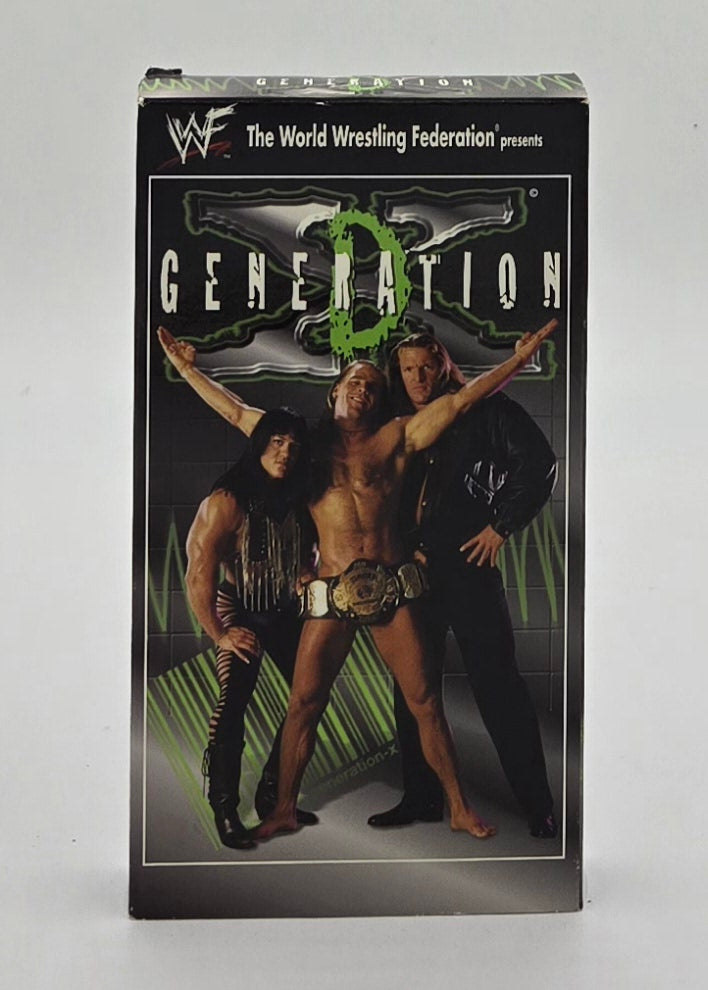 1998 WWF Generation DX VHS Tape