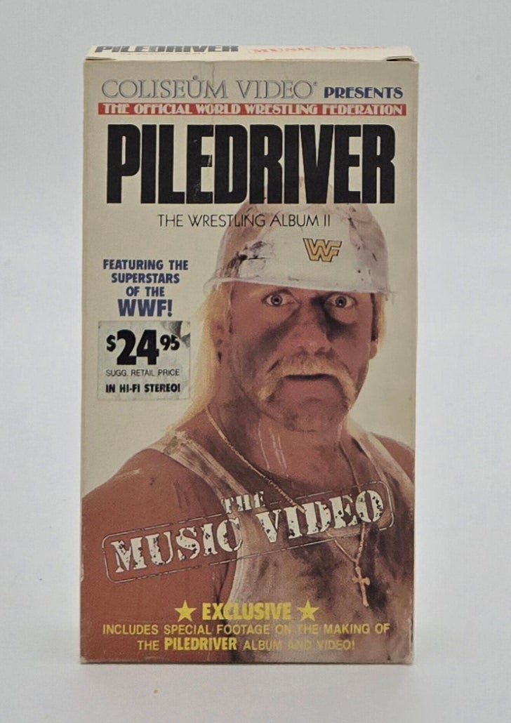 1987 WWF Piledriver: The Music Video VHS Tape