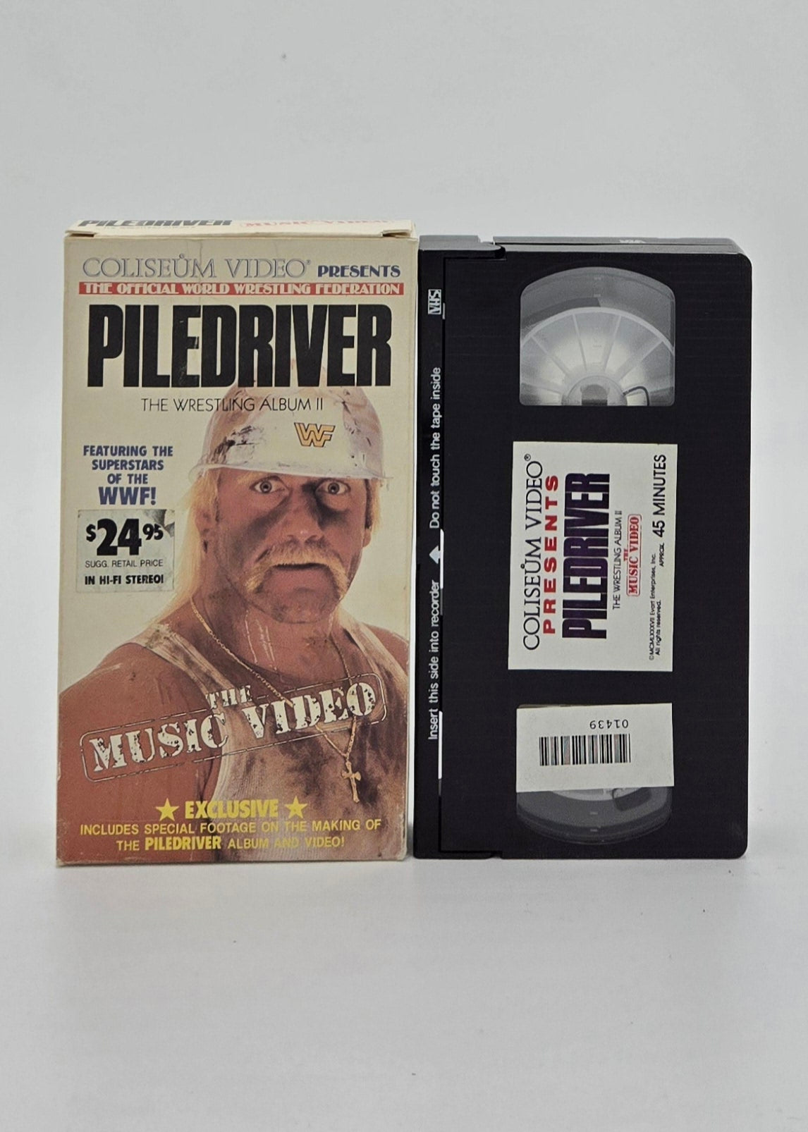 1987 WWF Piledriver: The Music Video VHS Tape