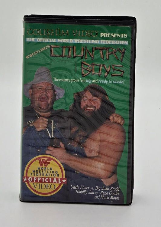 1985 WWF Wrestling’s Country Boys Clamshell VHS Tape