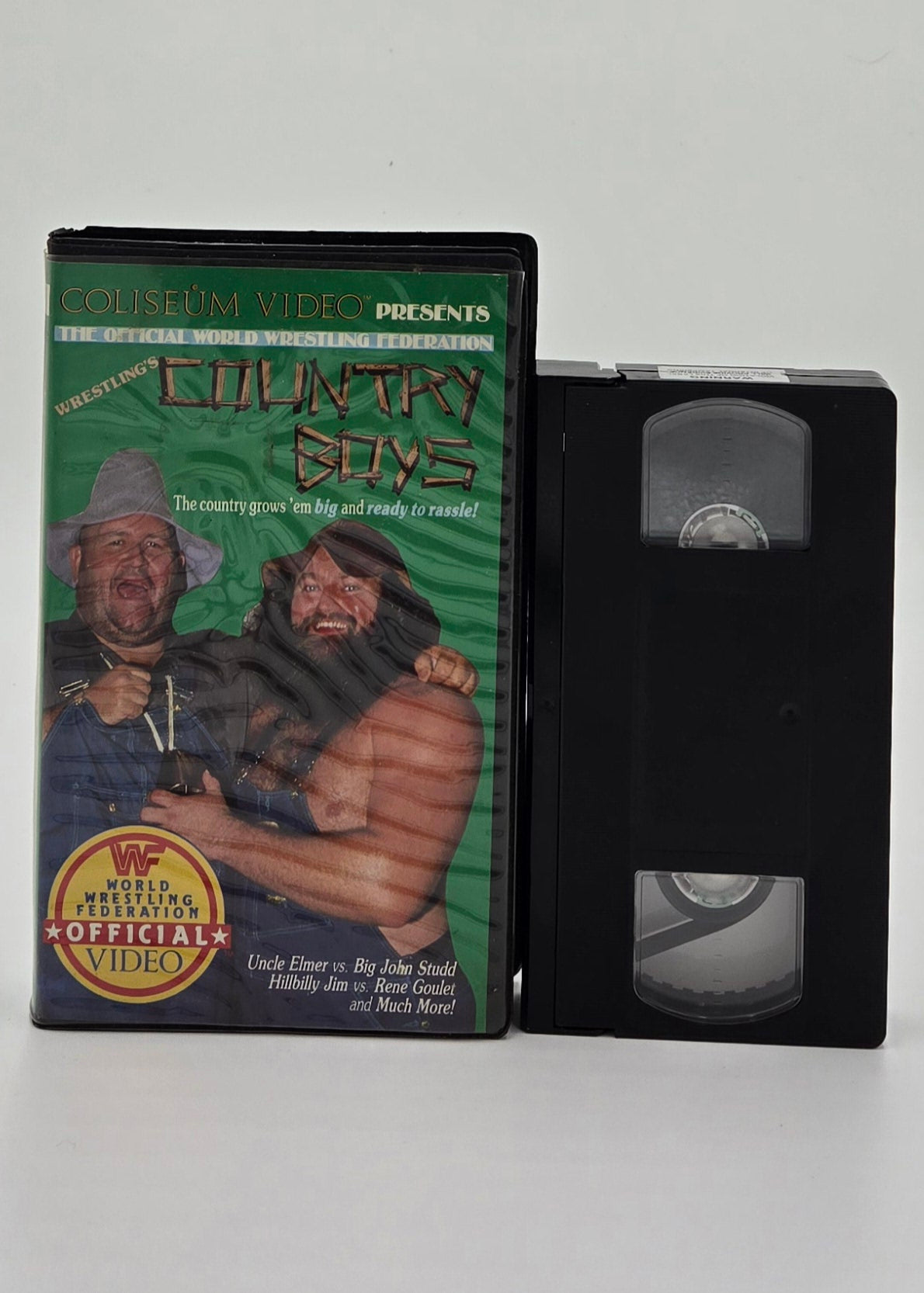 1985 WWF Wrestling’s Country Boys Clamshell VHS Tape