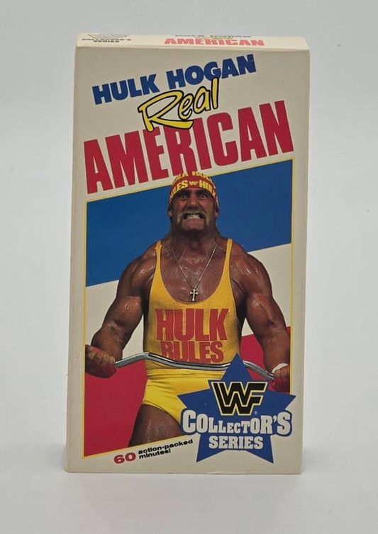 1989 WWF Hulk Hogan: Real American VHS Tape