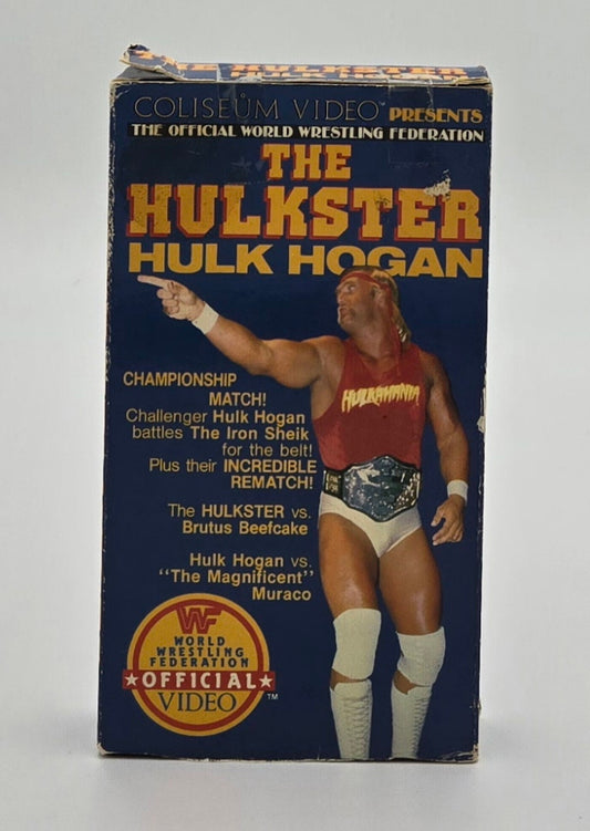 1986 WWF The Hulkster Hulk Hogan VHS Tape