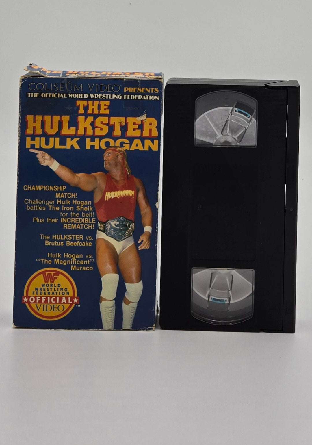 1986 WWF The Hulkster Hulk Hogan VHS Tape