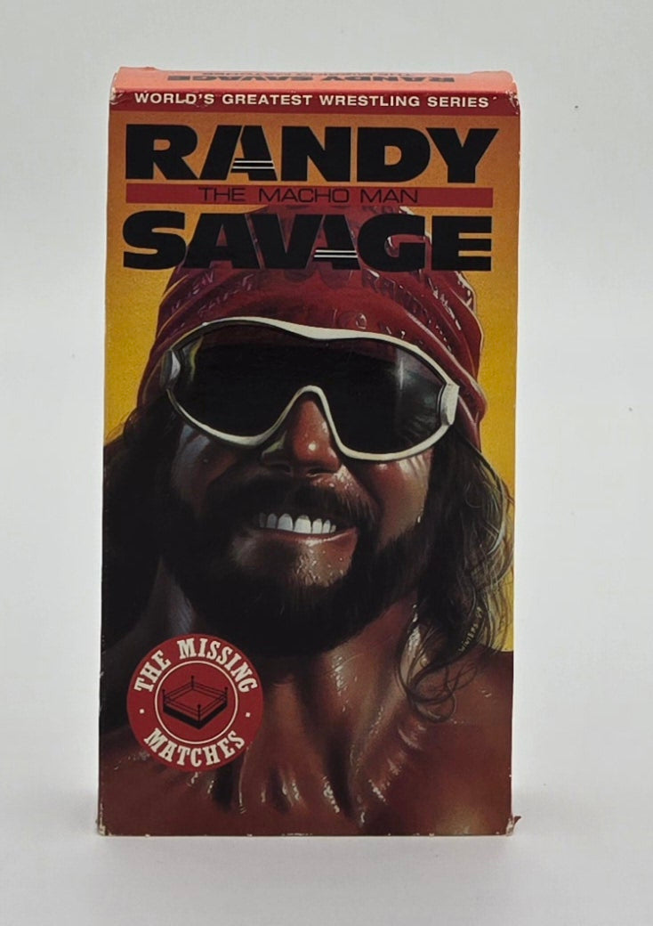 1989 World’s Greatest Wrestling Series Randy Savage: The Missing Matches VHS Tape