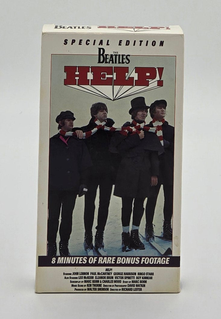 1995 The Beatles Help! Special Edition VHS Tape